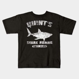 Shark Fishing Kids T-Shirt